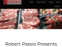 Tablet Screenshot of giuntasprimeshop.com